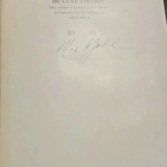 SIGNED US 20th Century Postage Stamps 1933-1937 Vol IV Deluxe Edition #83 - Picture 3 of 10